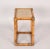 Mid-Century Modern Mid-Century Italian Bamboo and Wicker Side Table, 1970s For Sale - Image 3 of 16
