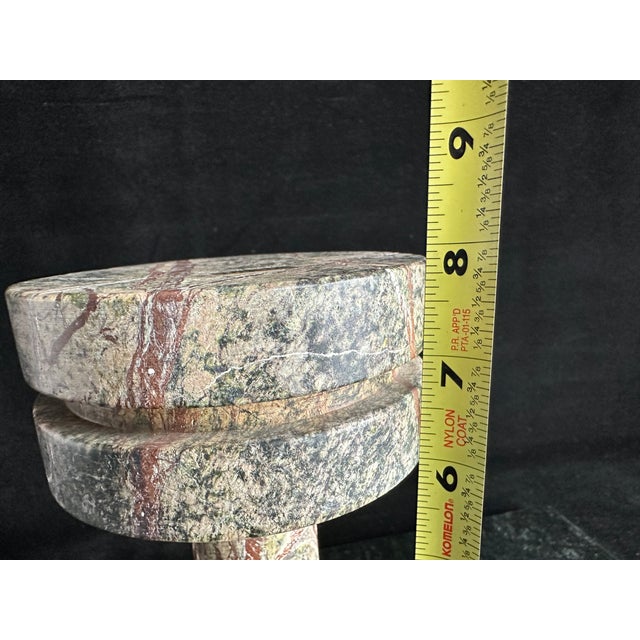 Tom Dixon "Rock" Green Marble Dumbbell Weight / Paperweight (2.5kg) For Sale - Image 13 of 13