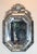 Antique or Vintage Octagonal Venetian Etched Glass Mirror With Etched Floral Design For Sale - Image 4 of 18