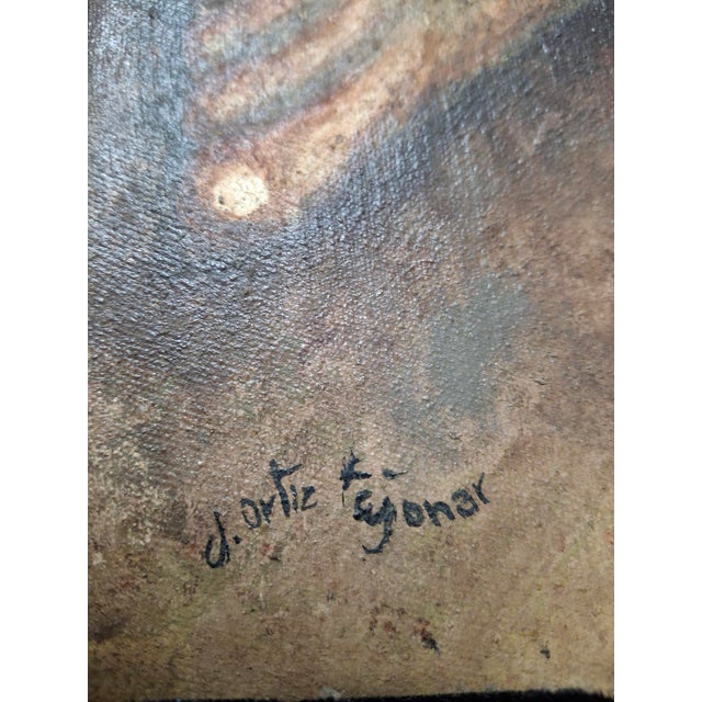 Brown Jesus Ortiz Tajonar (1919-1990) Boy W/Papier-Mâché Animal Warrior Mask C.1950s For Sale - Image 8 of 8