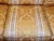 Textile Classic English Roll Arm Sofa in Golden Damask – Skirted, Tailored, Designer Ready For Sale - Image 7 of 10
