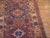1890s Blue Navy Geometric Tribal Antique Caucasian Kazak Rug 4' X 10'5" Handknotted Wool Carpet For Sale - Image 4 of 4
