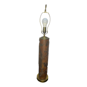 Vintage Wallpaper Printing Roller Lamp