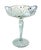 Early 20th Century American Brilliant Period Cut Glass Etched Floral Crystal Pedestal Compote, Notched Stem For Sale - Image 4 of 8