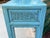 Chinese Distressed Turquoise Blue Console Table For Sale In Savannah - Image 6 of 14