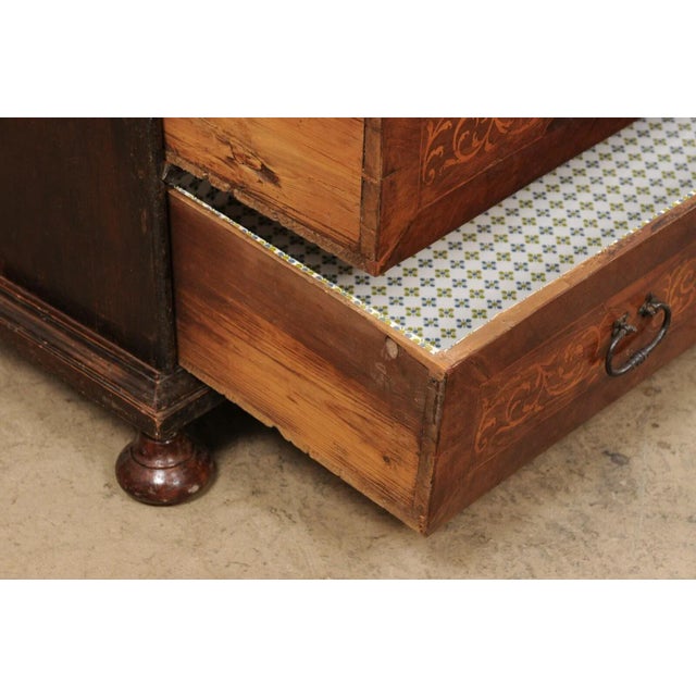 18th Century Italian Chest with Orig. Hardware For Sale - Image 11 of 11