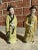 Antique Chinoiserie Hand Painted Porcelain Chinese Export Figures - a Pair For Sale - Image 4 of 5