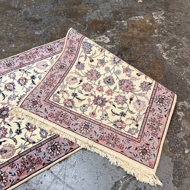 2ft 6 in × 12ft Persian Style Floral Wool Runner Rug For Sale - Image 12 of 12