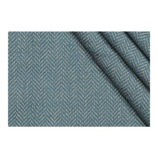 Thibaut "Montebello" Peacock W724139 Heavy Woven Chenille Upholstery Fabric - 2.5 Yards For Sale