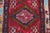 Vintage Tribal Kurdish Sumak Embroidery Kilim – Handwoven Floor Textile -3' 5'' X 5' 11'' For Sale - Image 10 of 11