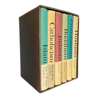 1962 Great Religions of Modern Man 6 Volume Book Set For Sale