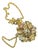 1950s Robert DeMario Hand Fabricated Pendant on Gold Tone Rope Chain. For Sale