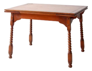 Vintage 1940s Kitchen Table With Slide Out Extensions