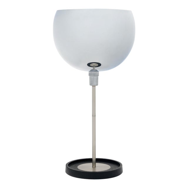 Chrome Modernist Table Lamp For Sale