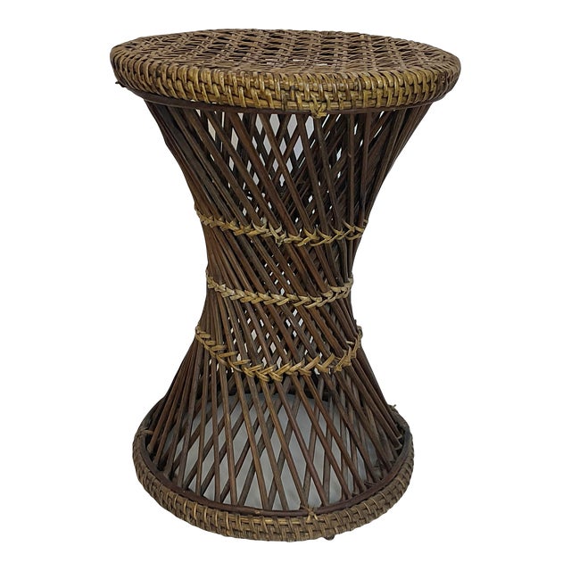 Vintage Wicker Plant Stand. Chairish