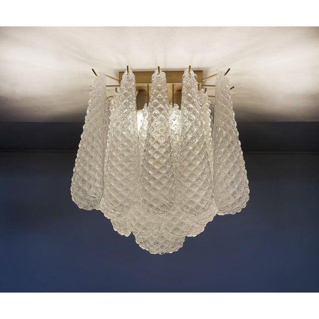 Murano Ceiling Lamp, 1990 For Sale - Image 4 of 17