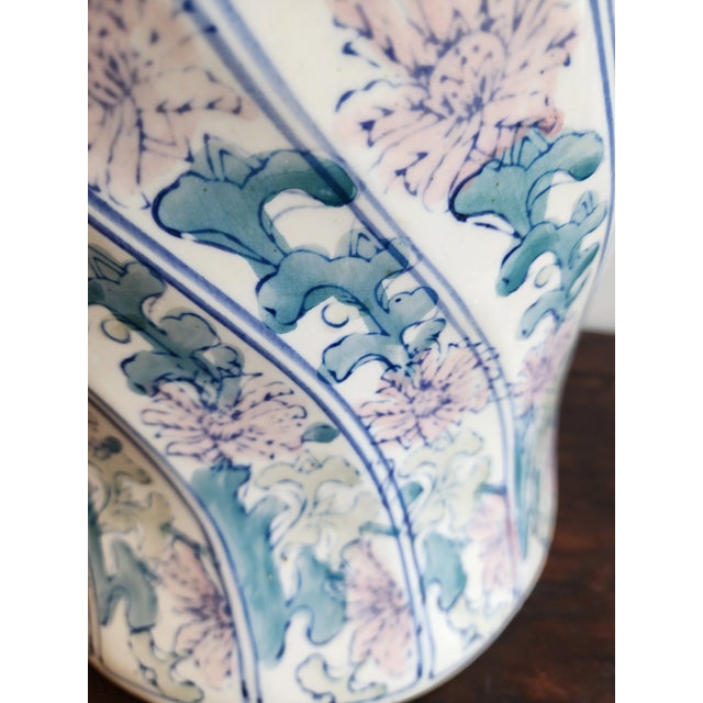 Ceramic Vintage Chinoiserie Style Ceramic Garden Stool For Sale - Image 7 of 11