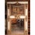 19th Century French Louis XVI Carved Painted and Gilt Wall Trumeau Mirror For Sale - Image 10 of 10