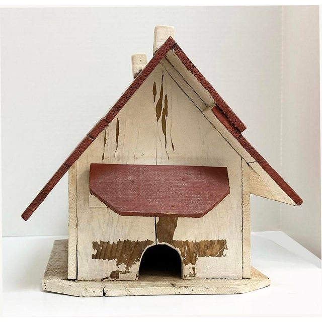 Folk Art American Folk Art Birdhouse For Sale - Image 3 of 4