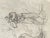 Paper Academic Drawing of Miguel Angelo Scene, 19th-Century, Paper, Framed For Sale - Image 7 of 8