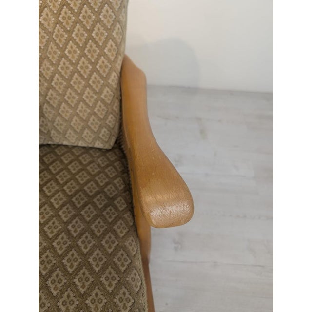 Chippendale Lounge Chair with Raffia For Sale - Image 13 of 15
