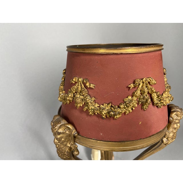 French Antique French Louis XVI Desk/Table Lamp For Sale - Image 3 of 10