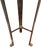 Hollywood Regency Neoclassical Stainless Steel & Brass Lion Head Pedestal Plant Stand With Glass Top For Sale - Image 3 of 5
