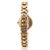 Metal 1990s Cartier Vendome 878999 18k Gold Manual Gadroon Link 26m Watch For Sale - Image 7 of 12