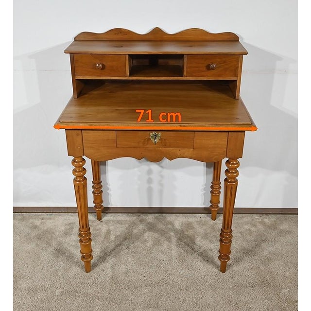 Small Louis Philippe Style Secretary, Late 19th Century For Sale - Image 18 of 18