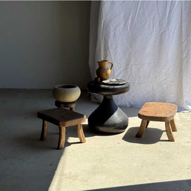 Small Stool in Teak For Sale - Image 15 of 18