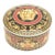 1990's Versace for Rosenthal Medusa Porcelain Box Red, Black, Gold For Sale