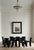 Textile Set of 8 Mya Contemporary Dining Chairs in Black Velvet For Sale - Image 7 of 7