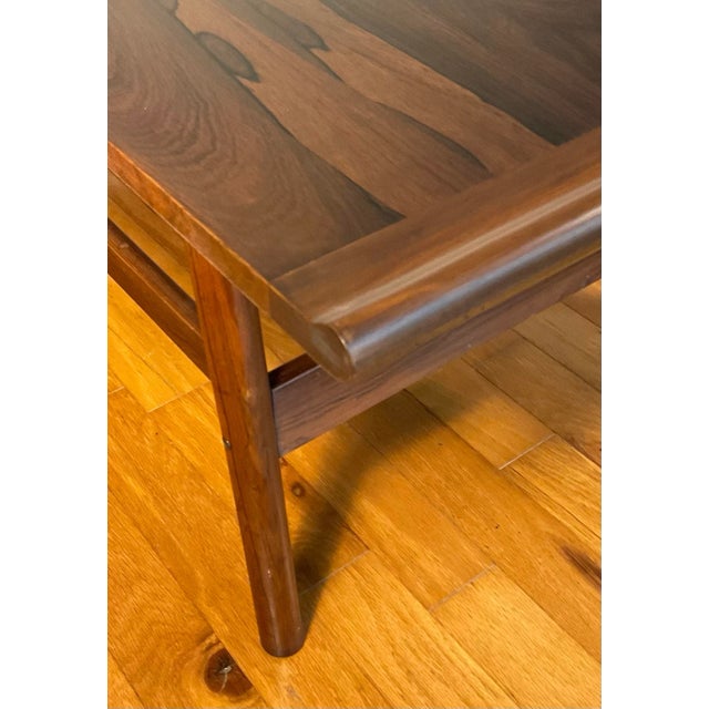 Scandinavian Large Rosewood Coffee Table by Brode Blindheim for Sykkylven, Norway - 1960s For Sale In Greenville, SC - Image 6 of 12