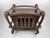 French Vintage Beech Bar Cart With Removable Tray, Mid-20th Century For Sale - Image 6 of 15