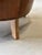 Metal Vintage Brazilian Leather Armchair with Antique Brass Studs For Sale - Image 7 of 17