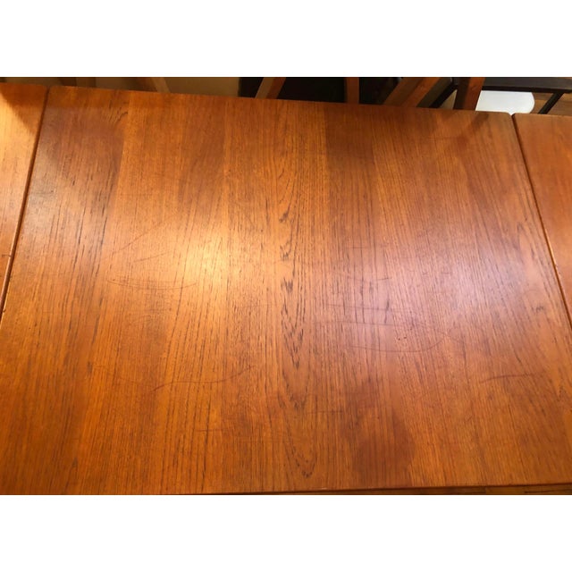Mid 20th Century Nils Jonsson Teak Mid-Century Drop Leaf Dining Table For Sale - Image 13 of 16