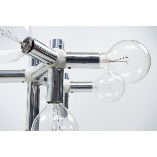 Atomic Ceiling Lamp by Haussmann for Swisslamps International, 1960s For Sale - Image 11 of 13