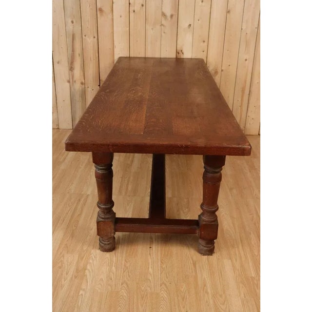 Large farm or monastery style table. Beautiful patina of present time.