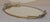 1940s Art Deco Vanity Mirror Tray Rope Handles Gold Hollywood Regency 20"x13" For Sale - Image 5 of 8