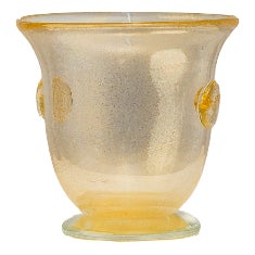 Alessandro Barbaro, Murano Glass Vase, Alessandro Barbaro, 1960s, Murano Glass For Sale