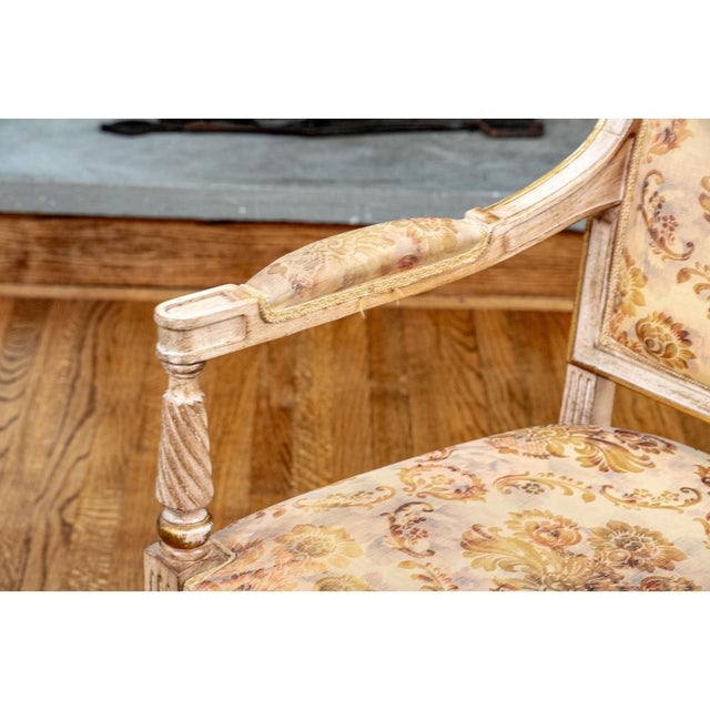 Set of Eight Maison Jansen Attributed Directoire Style Dining Chairs For Sale - Image 13 of 18