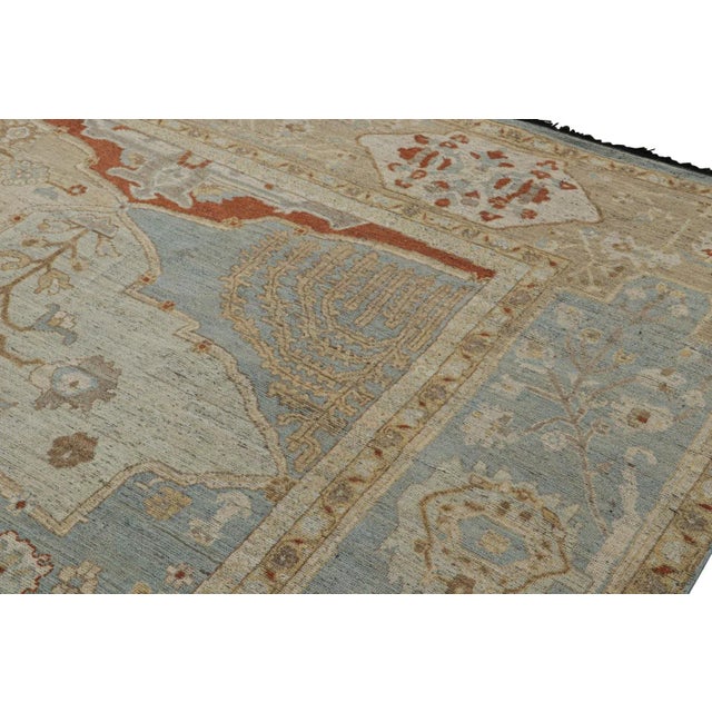 2010s Rug & Kilim’s Burano Rug With Floral Patterns and Cartouches For Sale - Image 5 of 6