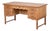 Freestanding Oak Desk attributed to Henning Kjærnulf, Denmark, 1960s For Sale
