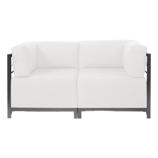 Axis 2pc Sectional Seascape Natural Titanium Frame For Sale