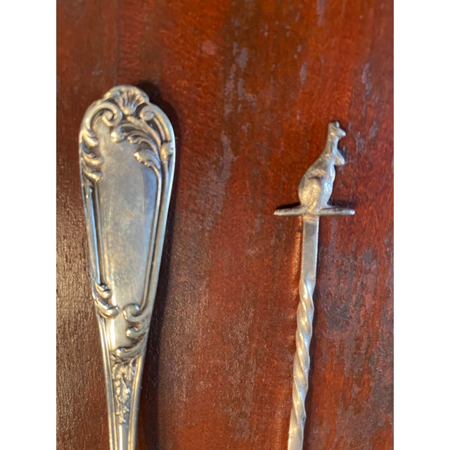 Antique Silver Sardine Fork & Kawga Fork Chairish