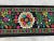Velvet Suzani Fabric / Colorful Table Runner For Sale - Image 4 of 6