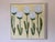 Modern Abstract Folk Art Floral Acrylic Painting On Stretched Canvas, “Morning Blue,” Signed, Melinda S Best, 2026, Framed