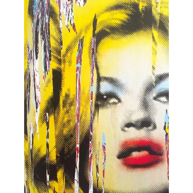 Mr. Brainwash " Kate Moss " Authentic Lithograph Print Pop Art Poster For Sale In Kansas City - Image 6 of 13