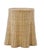 Contemporary Matthew Izzo Home Round Rattan Drape Side Table For Sale - Image 3 of 3
