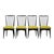 Early 20th Century French Set of Four Mid-Century Dining Chairs Attributed to Charles Ramos For Sale - Image 5 of 13